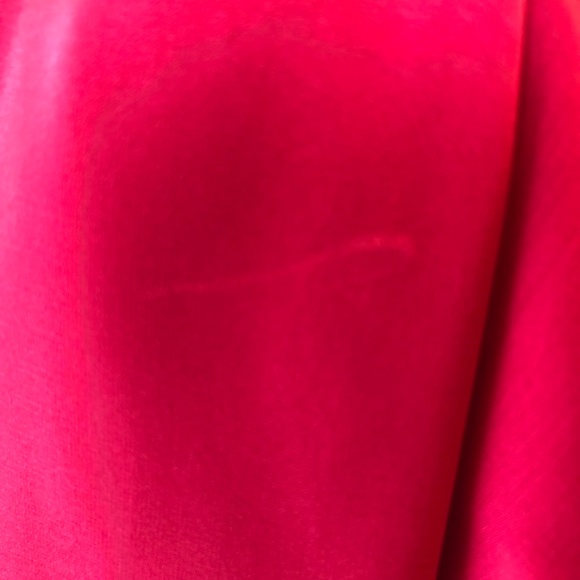 WHBM Long Sleeve Satin Wrap Mini Dress size 4 - Picture 11 of 12